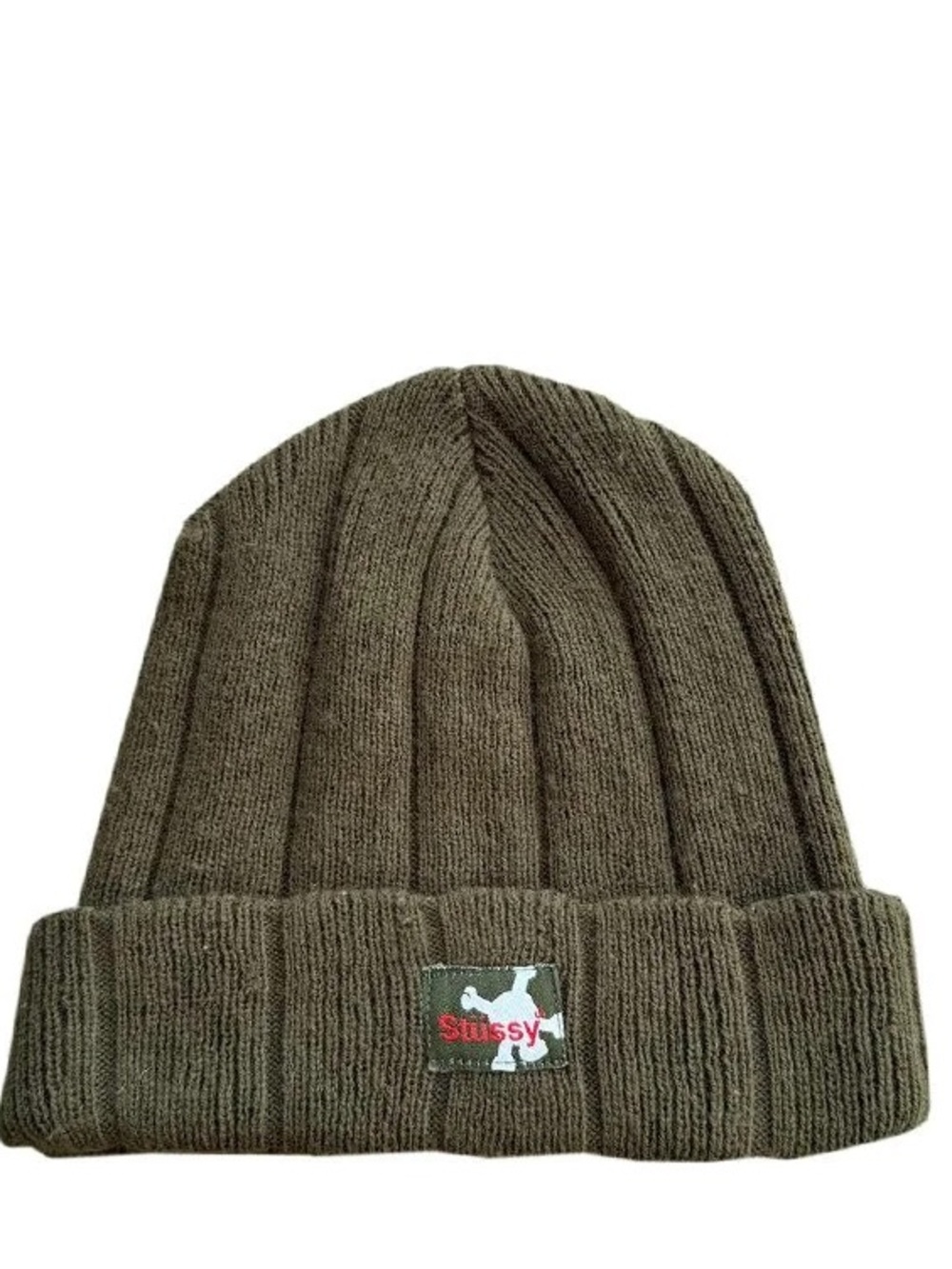 Vintage Stussy Skull And Crossbones Beanie